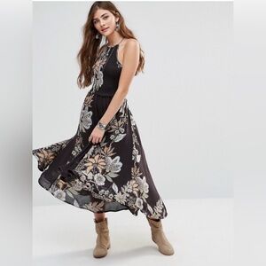 knee length dresses for ladies Free People Butterfly Babe Midi Dress